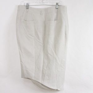 Ilaria Nistri Asymmetrical Pencil skirt Gray 10